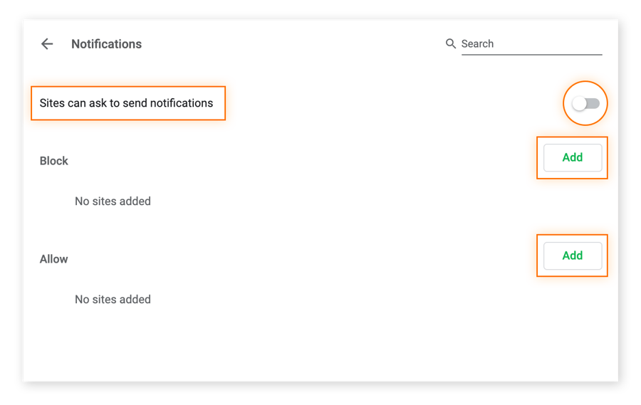 How to disable chrome notifications pc mac android avast